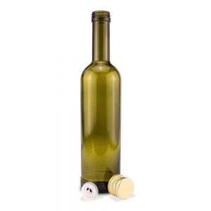 Leere Glasflasche 500 ml für Olivenöl