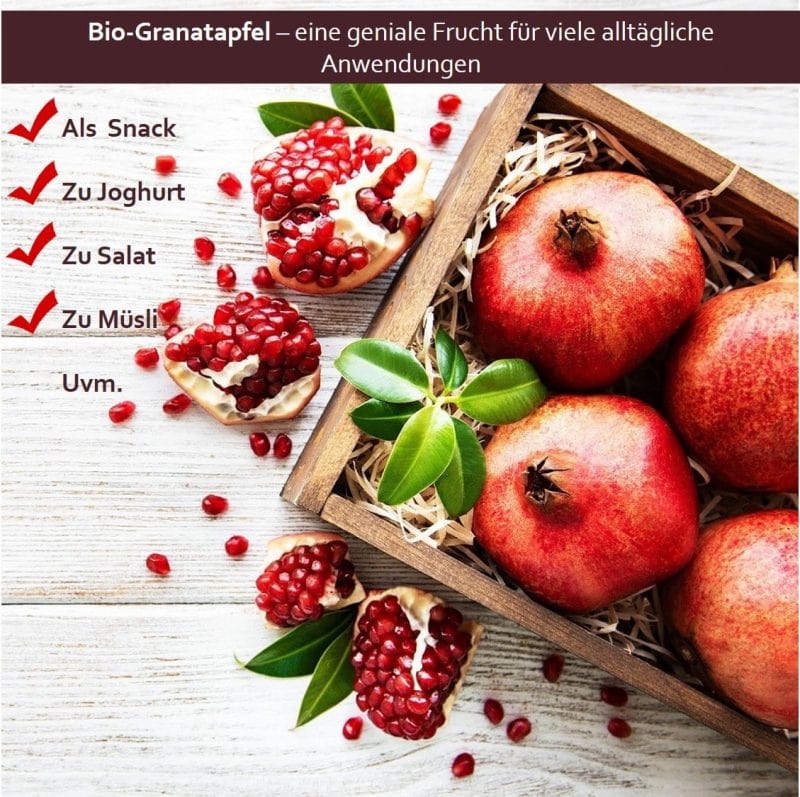 Anwendungen Granatapfel Aristos