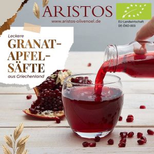 Bio Granatapfelsaft Griechenland Aristos